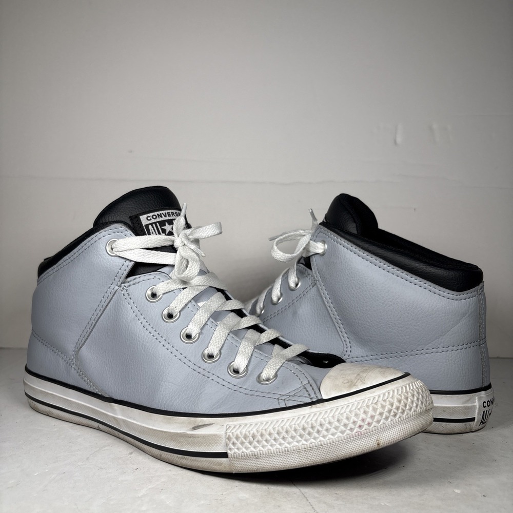 Size 9 Converse Chuck Taylor All Star High Street Gray Sneakers A04575C
